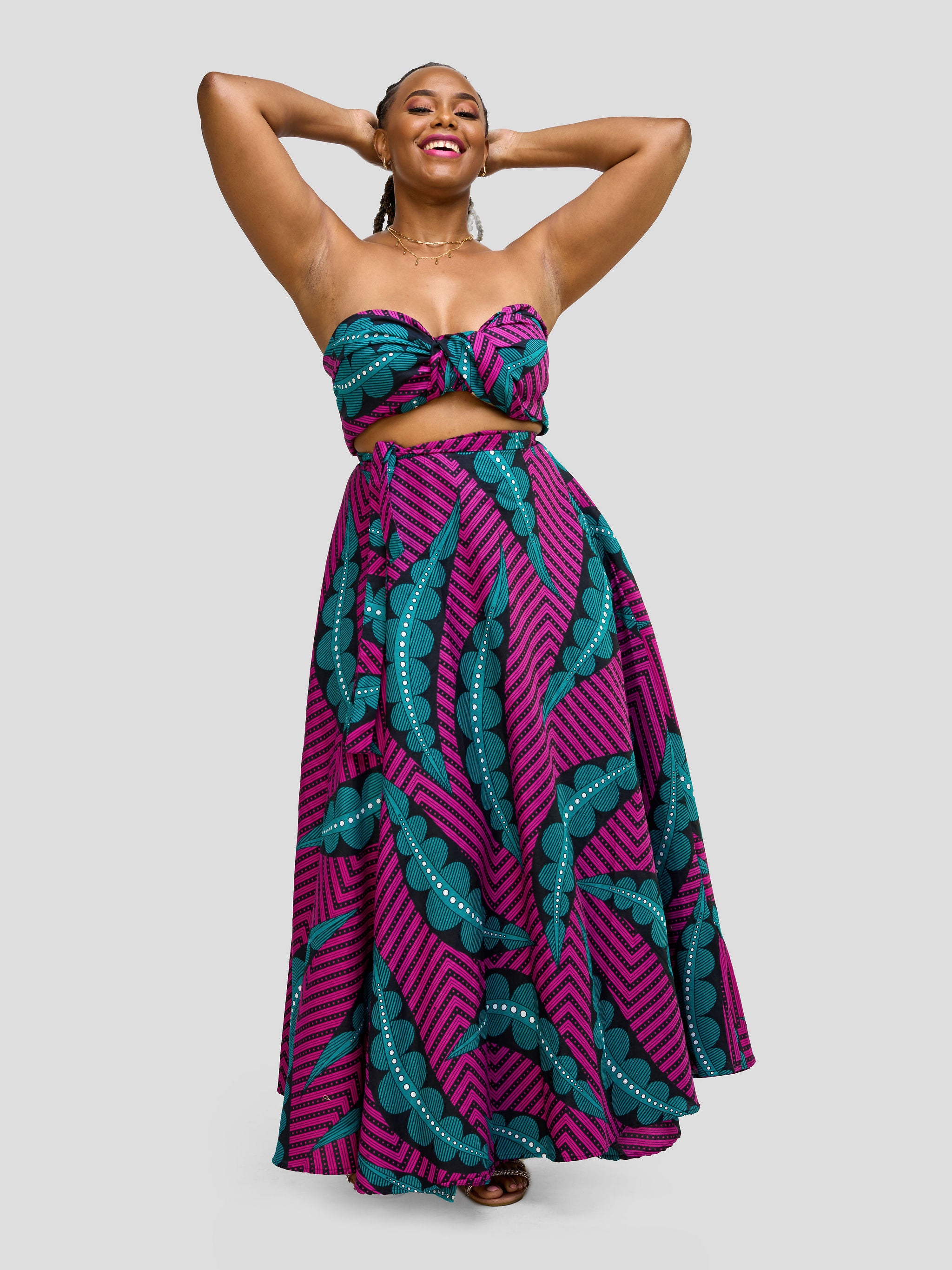 Vivo Safari Long Wrap Skirt - Bukavu